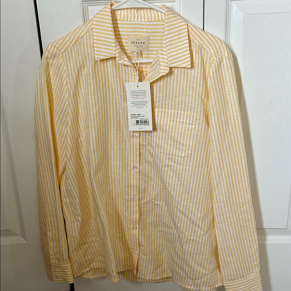 Sezane Tomboy shirt NWT